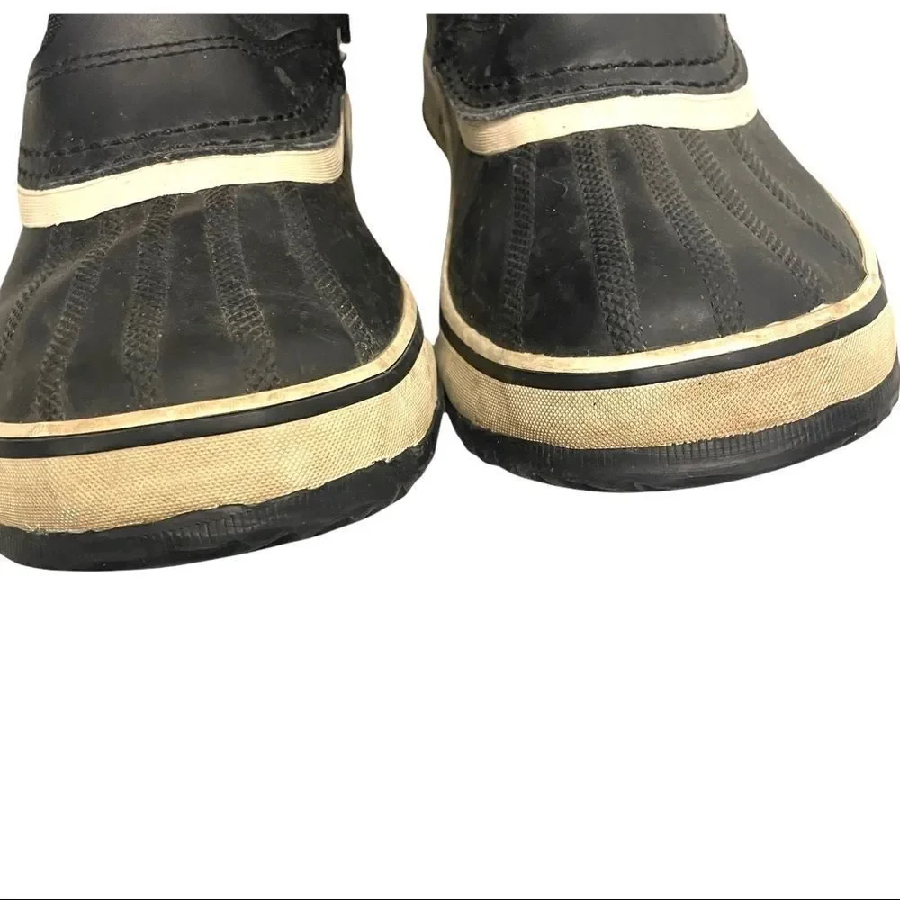 SOREL Women’s Winter Waterproof Carnival Snow Boot Black 7